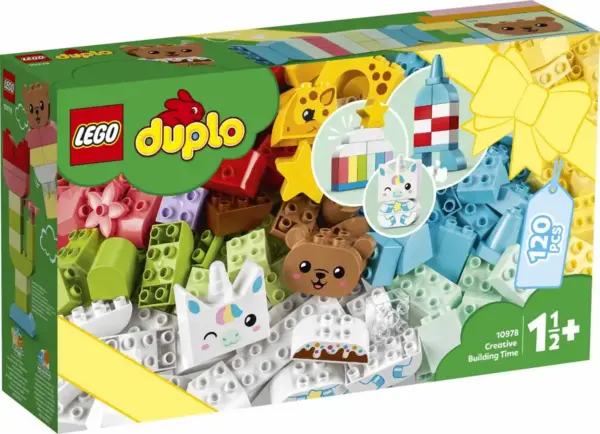 LEGO DUPLO Kreatív építkezés 120 alkatrésszel - JGY00024 - szipercuccok.hu