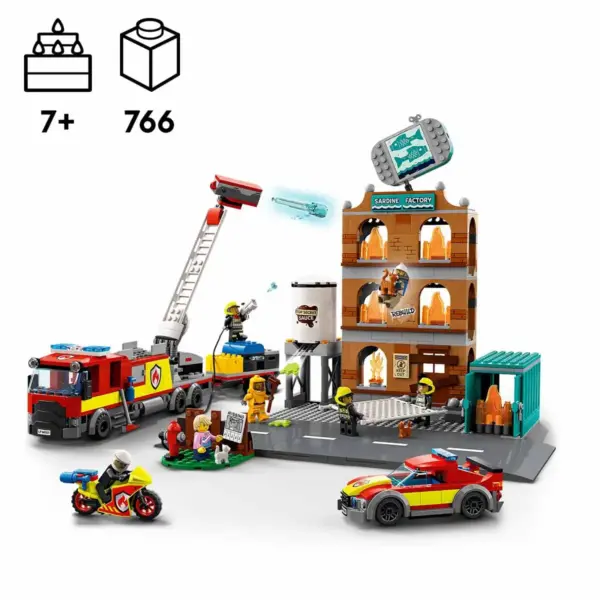 LEGO City Tűzoltóság Tűzoltó brigád 60321 - JGY00029 - szipercuccok.hu