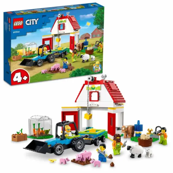 LEGO City Farm Pajta és háziállatok 60346 - JGY00033 - szipercuccok.hu