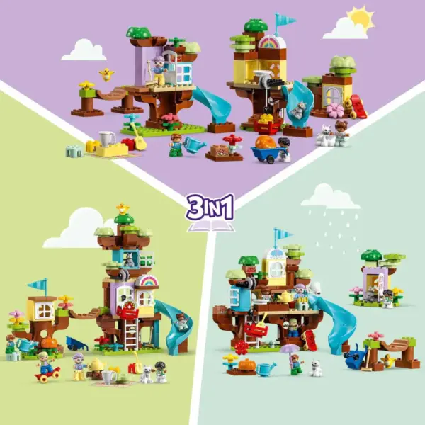 LEGO DUPLO 3 az 1-ben lombház 10993 - JGY00034 - szipercuccok.hu