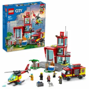 LEGO City Tűzoltóság Tűzoltóállomás 60320 - JGY00040 - szipercuccok.hu