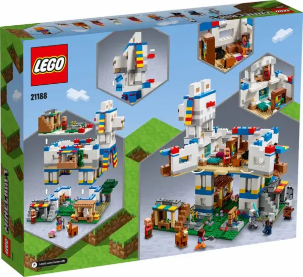 LEGO Minecraft A lámák faluja 21188 - JGY00044 - szipercuccok.hu