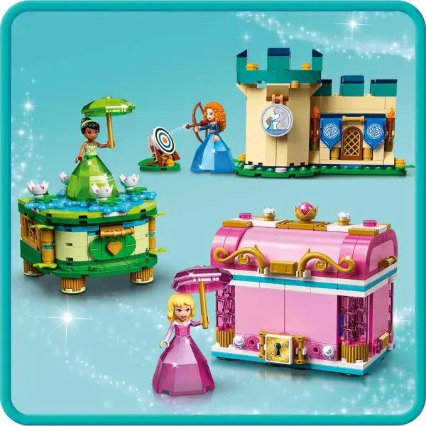 LEGO Disney Aurora, Merida és Tiana elvarázsolt alkotásai 43203 - JGY00054 - szipercuccok.hu