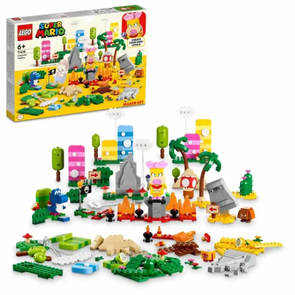 LEGO Super Mario Kreatív építés készítő szett 71418 - JGY00056 - szipercuccok.hu