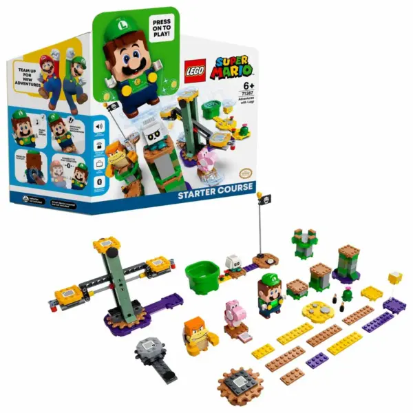 LEGO Super Mario Luigi kalandjai kezdőpálya 71387 - JGY00059 - szipercuccok.hu
