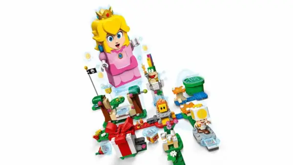 LEGO Super Mario Peach kalandjai 71403 - JGY00060 - szipercuccok.hu
