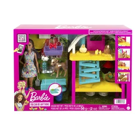 Barbie tanya állatokkal - JGY00079 - szipercuccok.hu