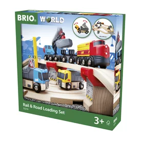 BRIO Vonat és építkezés szett - JGY00085 - szipercuccok.hu