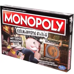 Monopoly társasjáték - Szélhámosok kiadás - JGY00095 - szipercuccok.hu
