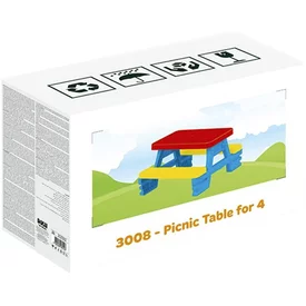 Piknik asztal 4 személyes - A000013 - szipercuccok.hu