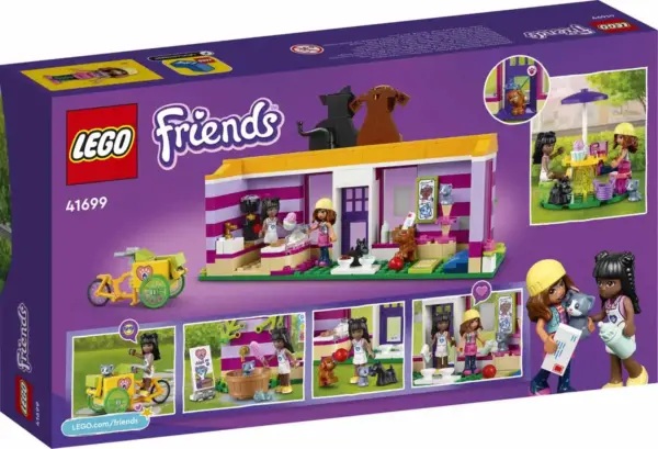 LEGO Friends Kisállat örökbefogadó kávézó 41699 - JGY00099 - szipercuccok.hu