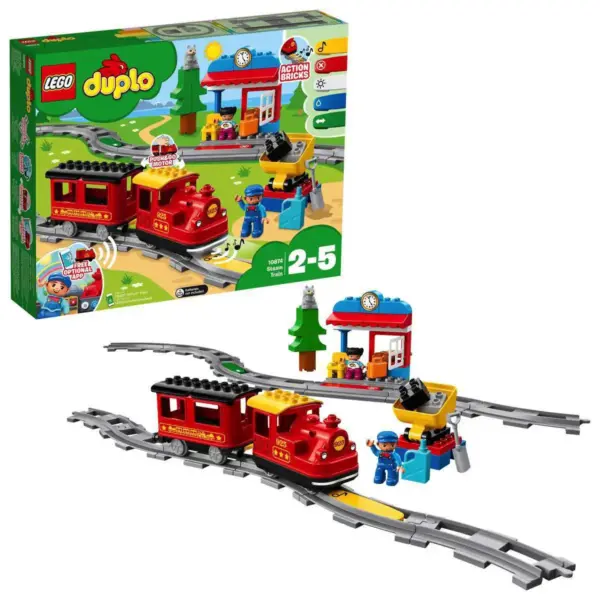 LEGO DUPLO Vasút Gőzmozdony 10874 - JGY00107 - szipercuccok.hu