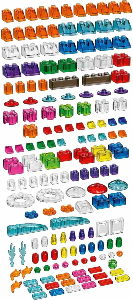 LEGO Classic Kreatív áttetsző kockák 11013 - JGY00108 - szipercuccok.hu