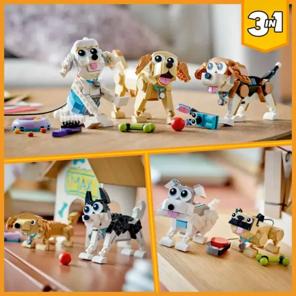 LEGO Creator Cuki kutyusok 31137 - JGY00109 - szipercuccok.hu