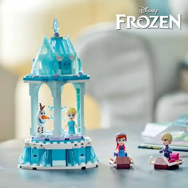 LEGO Disney Anna és Elsa varázslatos körhintája 43218 - JGY00117 - szipercuccok.hu