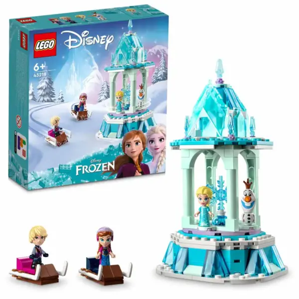 LEGO Disney Anna és Elsa varázslatos körhintája 43218 - JGY00117 - szipercuccok.hu
